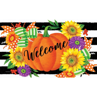 Pumpkin Splendor Doormat | Decorative Doormats | MatMates