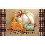 Pumpkin Trio Doormat | Decorative Doormats | MatMates