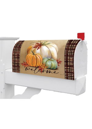 Pumpkin Trio Mailbox Cover | Mailbox Covers | Mailbox Wraps