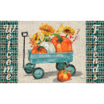 Pumpkin Wagon Doormat | Decorative Doormats | MatMates