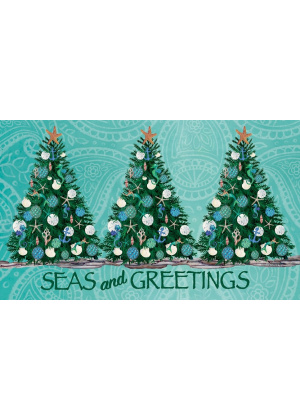 Seas and Greetings Doormat | Decorative Doormats | MatMates