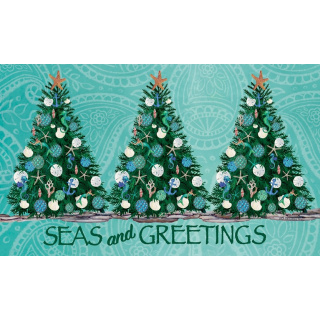 Seas and Greetings Doormat | Decorative Doormats | MatMates