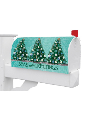 Seas and Greetings Mailbox Cover | Mailbox Cover | Mailbox Wrap