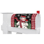 Snowman & Cardinal Mailbox Cover | Magnetic Mailbox Covers