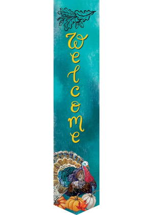 Teal Turkey Door Décor | Door Expressions | Door Décor