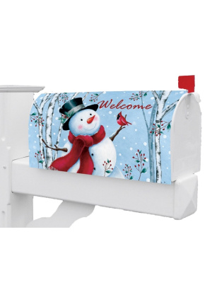 Top Hat Snowman Mailbox Cover | Mailbox Covers | MailWraps