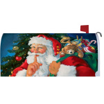 Whispering Santa Mailbox Cover | Mailbox Covers | MailWraps