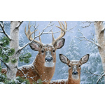 Winter Whitetail Doormat | Decorative Doormats | MatMates