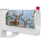 Winter Whitetail Mailbox Cover | Mailbox Covers | MailWraps