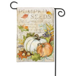 pumpkin seed garden flag