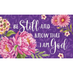 Be Still Floral Doormat | Decorative Doormat | MatMate | Door Mats