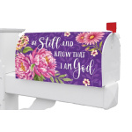 Be Still Floral Mailbox Cover