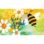 Bee Joyful Doormat | Decorative Doormats | MatMates | Door Mats