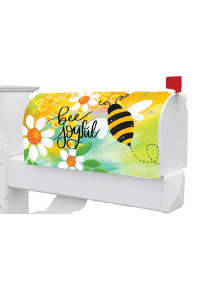 Bee Joyful Mailbox Cover | Mailbox Covers | Mail Wraps | Mailwrap