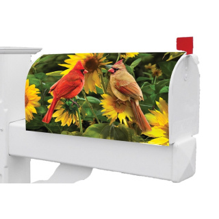 Cardinals Mailbox Cover | Mailbox Wrap | Mailbox Cover | Mailwrap