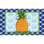 Elegant Pineapple Doormat | Decorative Doormats | MatMates