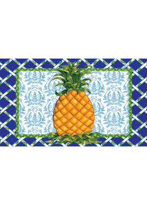 Elegant Pineapple Doormat | Decorative Doormats | MatMates