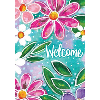 Fantastic Flowers Flag | Spring Flags | Welcome Flags | Cool Flags