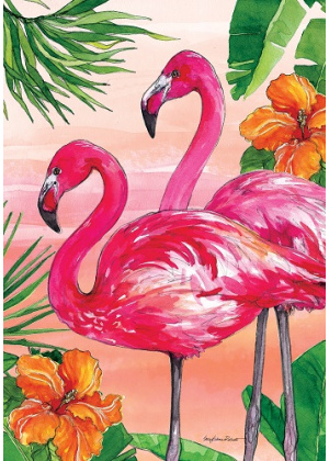 Flamingo Sunset Mailbox Cover | Mailbox Wraps | Mailbox Covers