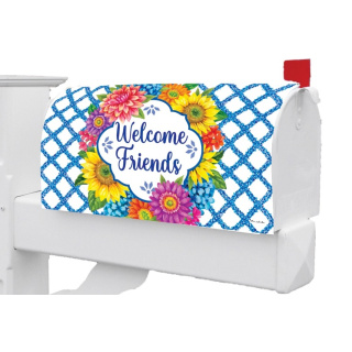 Floral Vines Mailbox Cover | Mailbox Wraps | Mailbox Covers