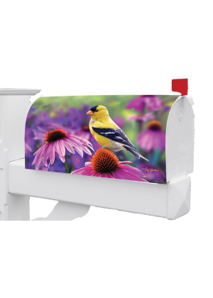 Goldfinch Glory Mailbox Cover | Mailbox Wraps | Mailbox Covers