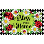 Ladybug Diamond Doormat | Decorative Doormats | MatMates