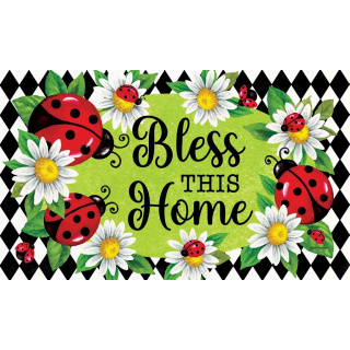 Ladybug Diamond Doormat | Decorative Doormats | MatMates