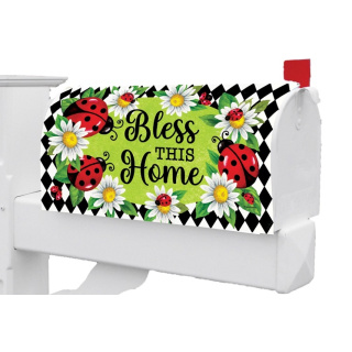 Ladybug Diamond Mailbox Cover | Mailbox Covers Wraps