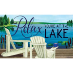 Relax Lake Doormat | Decorative Doormats | MatMates | Door Mats