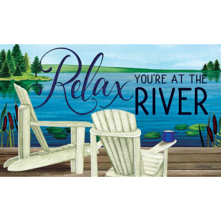 Relax River Doormat | Decorative Doormats | MatMates | Door Mat