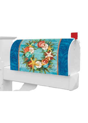 Sea Star Wreath Mailbox Cover | Mailbox Covers | Mailbox Wraps