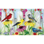 Songbird Fence Doormat | Decorative Doormats | MatMates