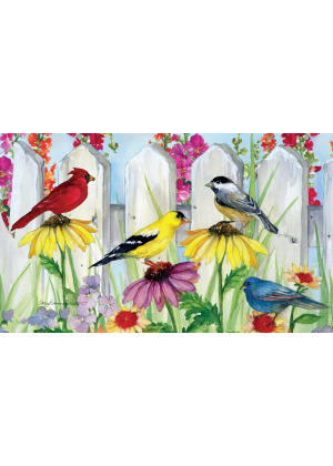 Songbird Fence Doormat | Decorative Doormats | MatMates