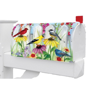 Songbird Fence Mailbox Cover | Mailbox Covers | MailWraps