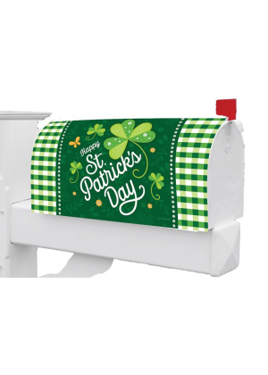 St. Pat's Check Mailbox Cover | Mailbox Wraps | Mailbox Covers