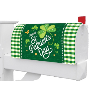 St. Pat's Check Mailbox Cover | Mailbox Wraps | Mailbox Covers