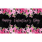 Valentines Floral Doormat | Decorative Doormats | Door Mats