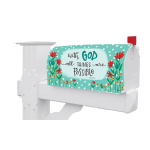 With God Mailbox Cover | Mailbox Covers Wraps | Mail Wraps