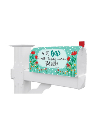 With God Mailbox Cover | Mailbox Covers Wraps | Mail Wraps