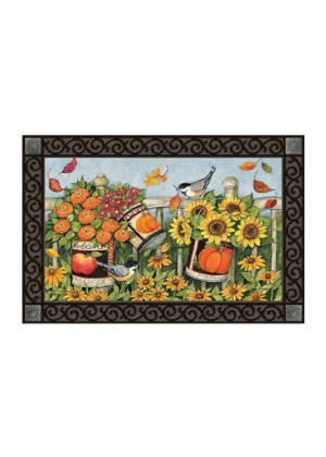 Left for the Birds Doormat | MatMates | Decorative Doormats