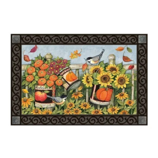 Left for the Birds Doormat | MatMates | Decorative Doormats