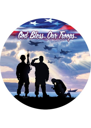 Bless Our Troops Stepping Stone | Stepping Stones | Pavers