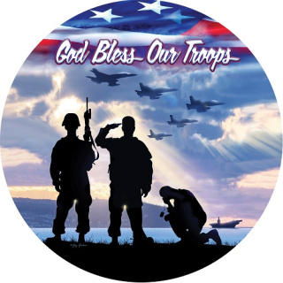 Bless Our Troops Stepping Stone | Stepping Stones | Pavers