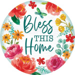 Blessed Floral Stepping Stone | Stepping Stones | Pavers