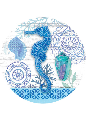 Blue Seahorse Suncatcher | Suncatchers | Sun Catchers