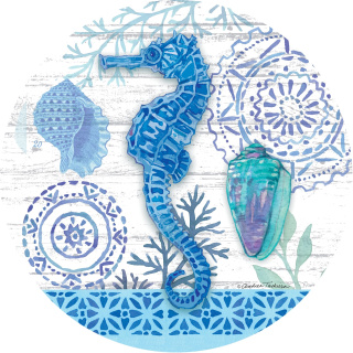 Blue Seahorse Suncatcher | Suncatchers | Sun Catchers