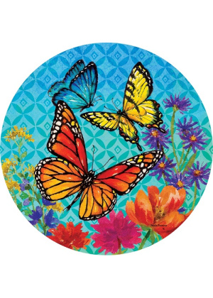 Butterfly & Wildflowers Suncatcher | Suncatchers | Sun Catchers