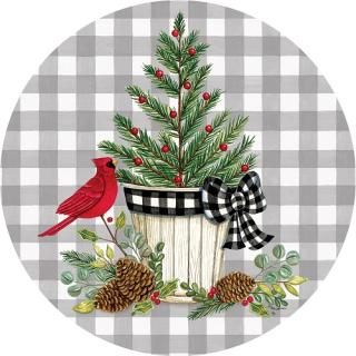 Cardinal Christmas Tree Suncatcher | Suncatchers | Sun Catchers