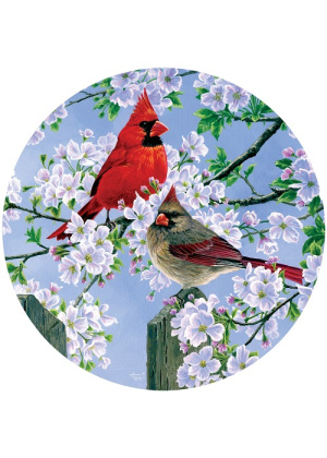 Cardinal Couple Suncatcher | Suncatchers | Sun Catchers