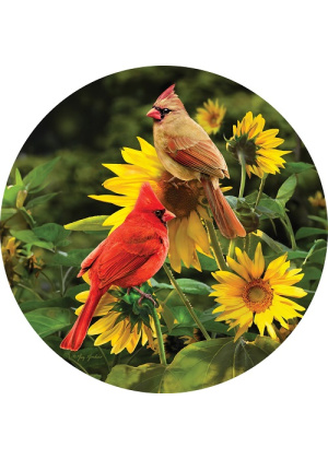 Cardinal Couple Suncatcher | Suncatchers | Sun Catchers